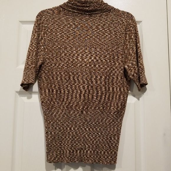 Apt 9 Tri Color Flowy Cowl Neck Sweater - Picture 7 of 8